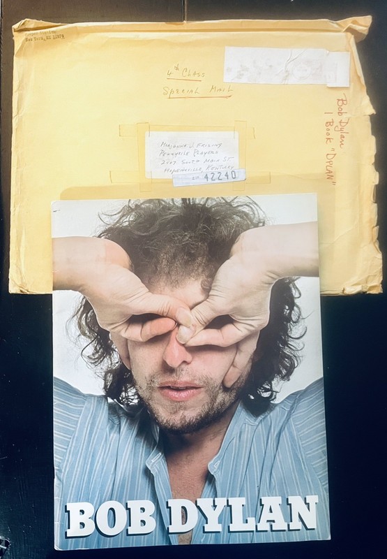 1978 Bob Dylan Original STREET LEGAL U.S. TOUR CONCERT Program Book w/ envelope