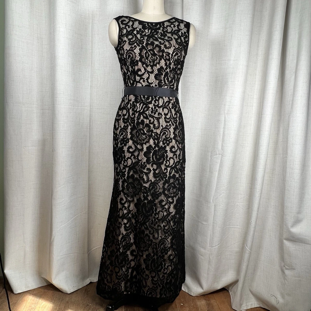 Betsy & Adam Black Lace Dresses for Women for sale