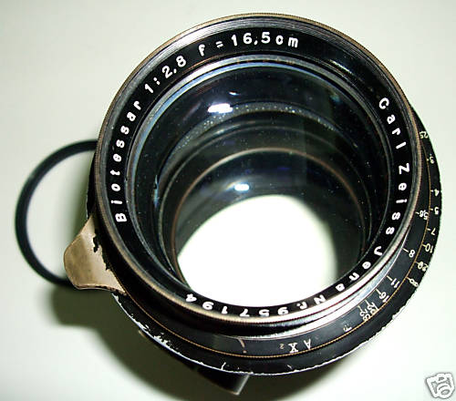 Carl Zeiss Jena Biotessar 16.5cm F2.8 165/2.8 Coated Lens Hasselblad Mount - Bild 4 von 6