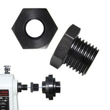 Wood Lathe Chuck Adapter Screw Thread Spindle Adapter M33x3,5mm to M18-1,5mm MU