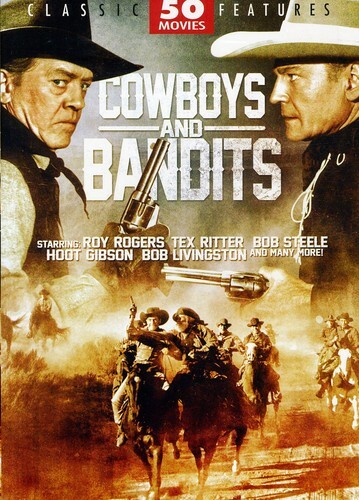 Cowboys and Bandits: 50 Movies (DVD, 2011, 12-Disc Set) - NEW!! - Photo 1 sur 1