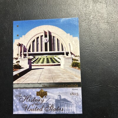 2004 history of the United States upper deck Sc 17 Ohio Columbus 1803 ...