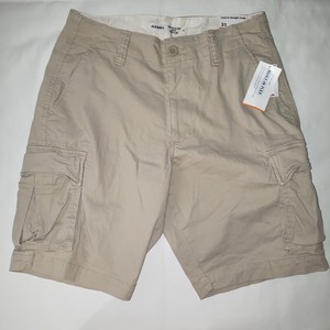 old navy lived in straight cargo shorts