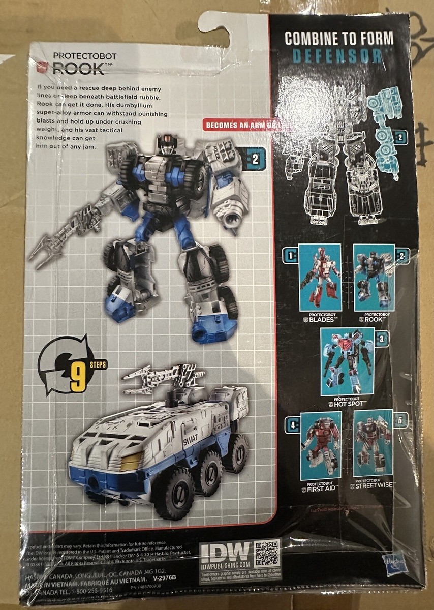 Transformer Generation Combiner Wars ROOK+COMIC Protectobots