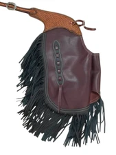 NEW Heavy Duty Work Chinks Chaps Leather Handmade Unisex Ranch Wear 33-44" USA!