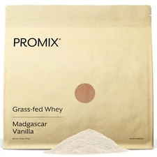 Promix Whey Protein Powder Vanilla - 2.5lb Bulk - Grass-Fed & 100% All Natura...