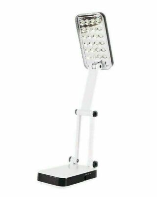 Lampada Da Tavolo LED Ricaricabile Pieghevole - 24 Luci, 3 Modalità, Luce Bianca Per Lettura E PC - Foto 4