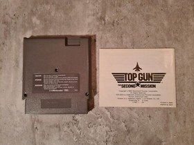  NES Top Gun The Second Mission mit OVP und Anleitung FRA