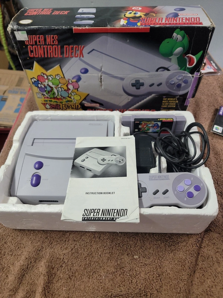 公式の control deck Complete 北米版スーパーファミコン Nintendo 公式の control deck Complete 北米版スーパーファミコン Nintendo