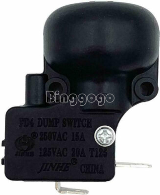 2PCS X 20A FD4 High Power Dump Tip Over Switch Fire Safety Tilt Sensor Shut Off