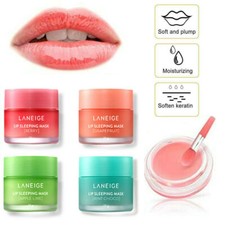 4pcs Laneige Lip Sleeping Mask 4Pcs Mini Set Hydrated Maintenance Lip Balm Mask