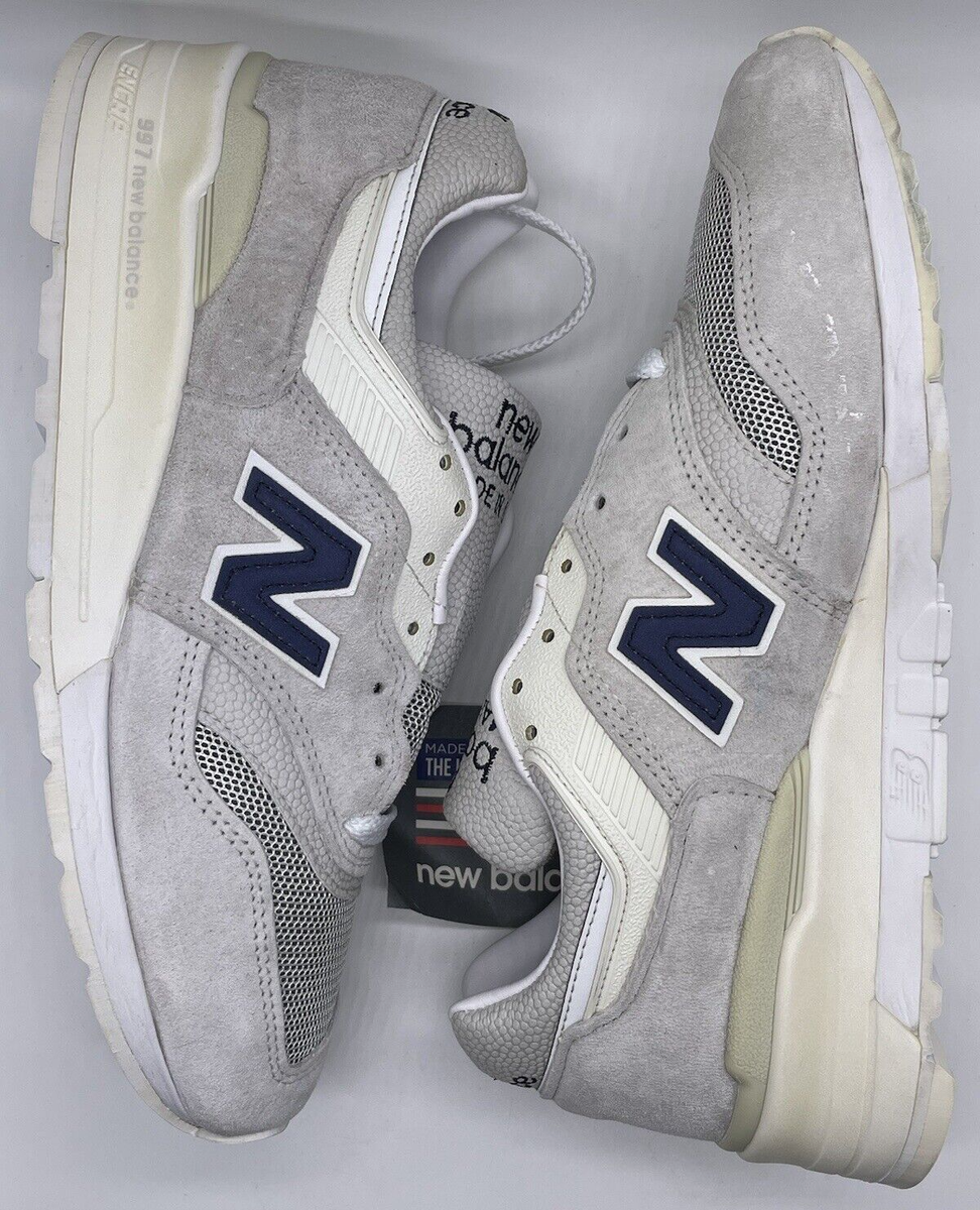 New Balance Mens 997 Suede Off White Made In The USA M997JOL Size