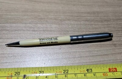 Vintage Aurora Co-op Elevator Co Murphy Advertising Mechanical Pencil 