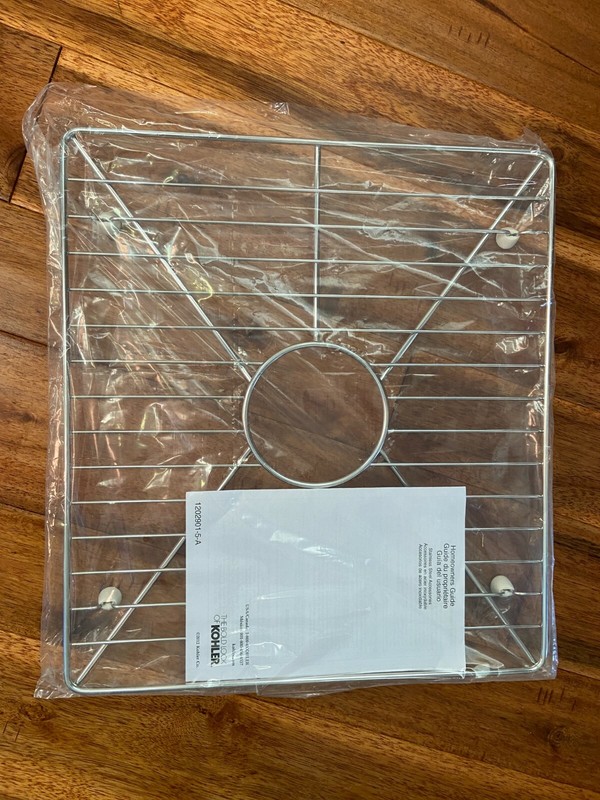 Kohler 6134-ST Stainless Steel Bottom Sink Rack for 8 Degree Sinks