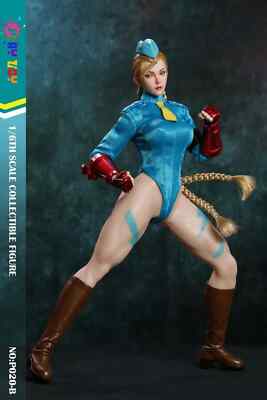 PLAY TOY 1/6 フィーメイル ファイター ブルー.Ver P020-B IN STOCK New PLAY TOY P020B 1/6 Street Girl Female Fighter