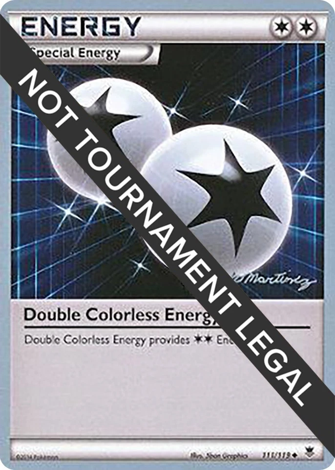 Double Colorless Energy 111/119 World Championship Decks