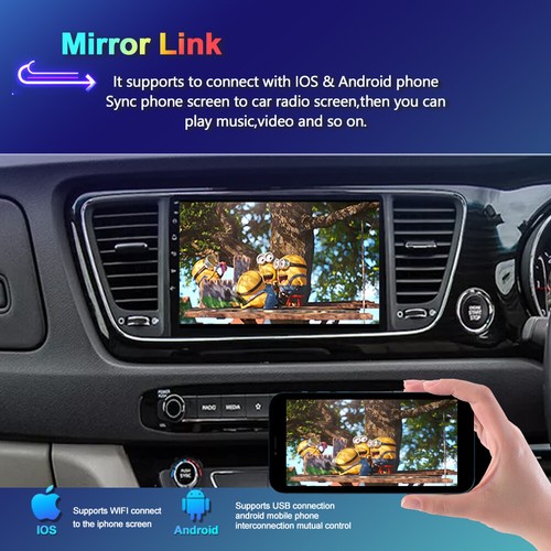 Android 14 Car Radio CarPlay Head Unit Stereo For Kia Carnival 2015-20 AHD 128GB - Picture 10 of 18