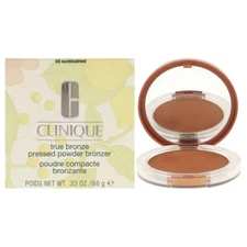 CLINIQUE TRUE BRONZE PRESSED POWDER BRONZER .33 OZ FULL SIZE NIB