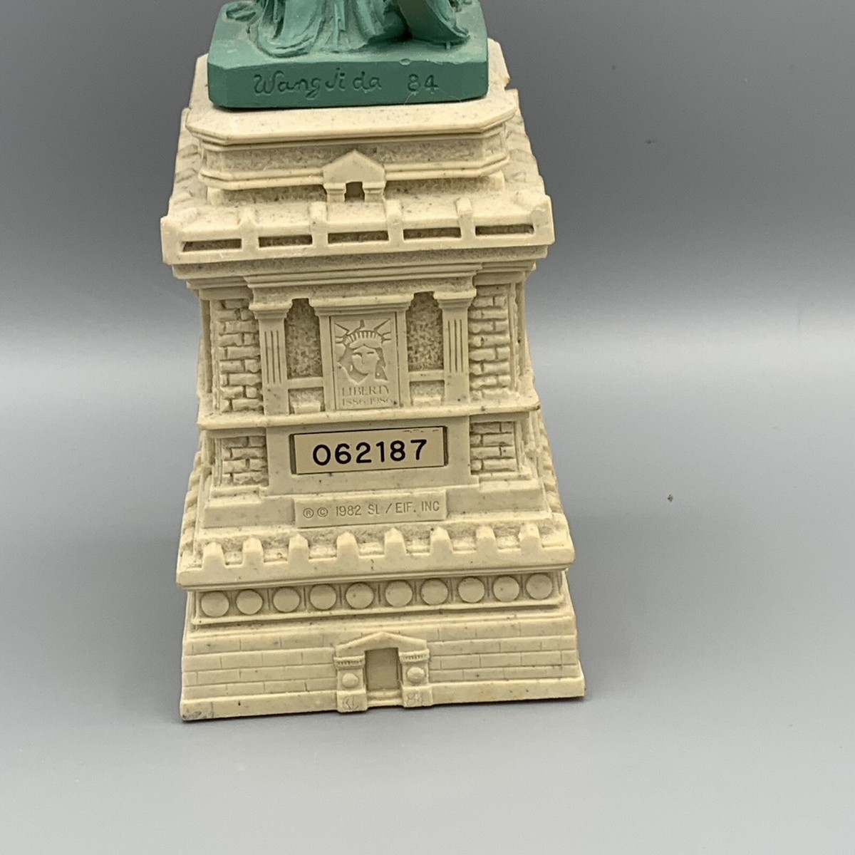 Vtg 1986 Statue of Liberty 15” Centennial Souvenir Figurine