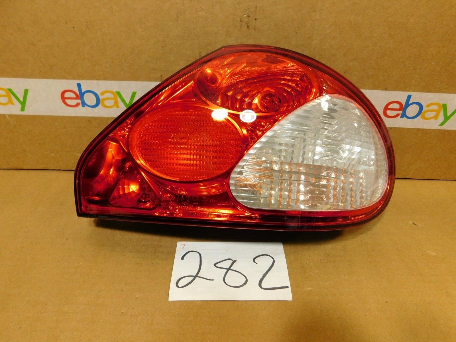 02 03 04 05 06 07 08 X-Type PASSENGER Side Tail Light Used Rear Lamp #282-T