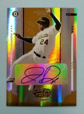 2004 Leaf Certified Materials Jermaine Die Auto Mirror Gold #152 Card /25