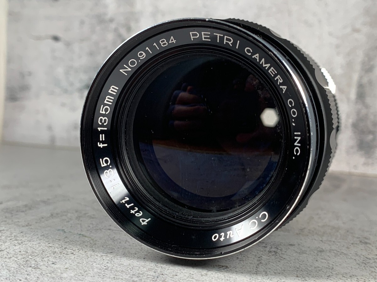 レア？　petri 45-135mm f3.5 Exc+3] Petri C.C Auto 135mm F3.5 Lens For Petri bayonet