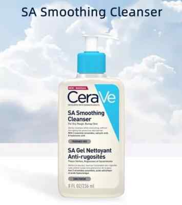 CeraVe SA Smoothing Cleanser 236 ml for Dry Rough Bumpy Sensitive Skin 236ml