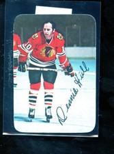 1976-77 TOPPS #16 DENNIS HULL BLACK HAWKS EXMINT E022678