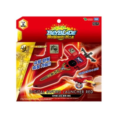 [in US] Takara Tomy Beyblade Burst B-94 Digital Sword Launcher RED Shooting