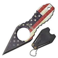 New MTech Grenade Neck Knife Fixed Blade Knife MT-588F