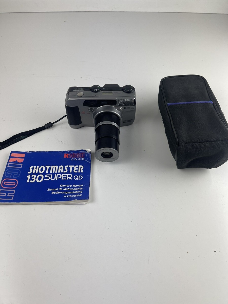 RICOH Shotmaster 130 Super QD 35mm Camera AF MULTI ZONE Point