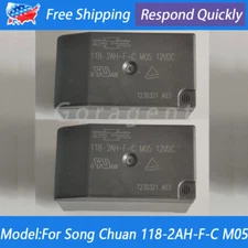 2PCS For Song Chuan 118-2AH-F-C M05 1182AHFC M05 12VDC Energy Power Relay 50A