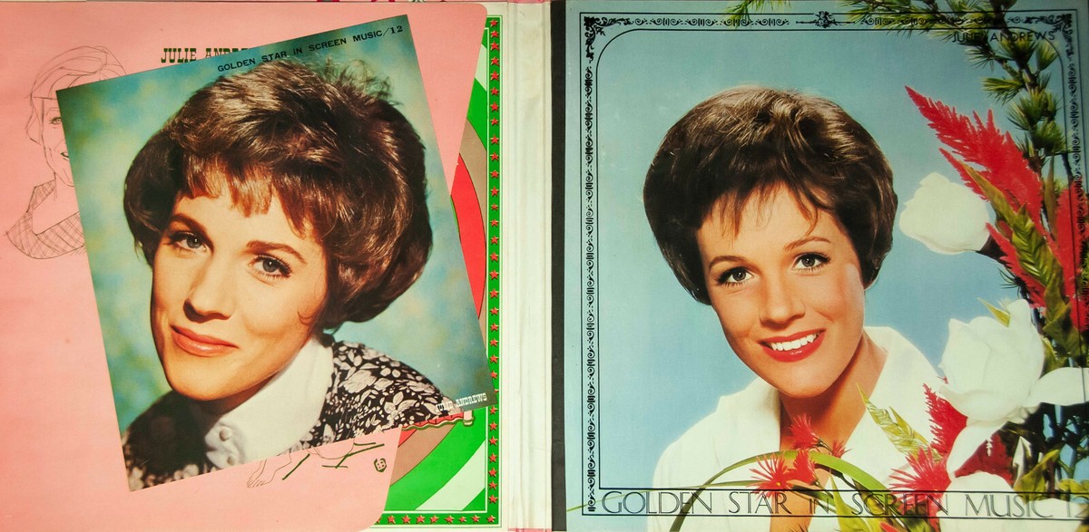JULIE ANDREWS - GOLDEN STAR IN SCREEN MUSIC 12 - Japan Vinyl LP w