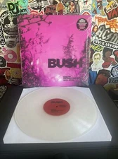 BUSH Loaded The Greatest Hits 1994-2023 VG++ 2LP CLOUDY CLEAR VINYL W/HYPE