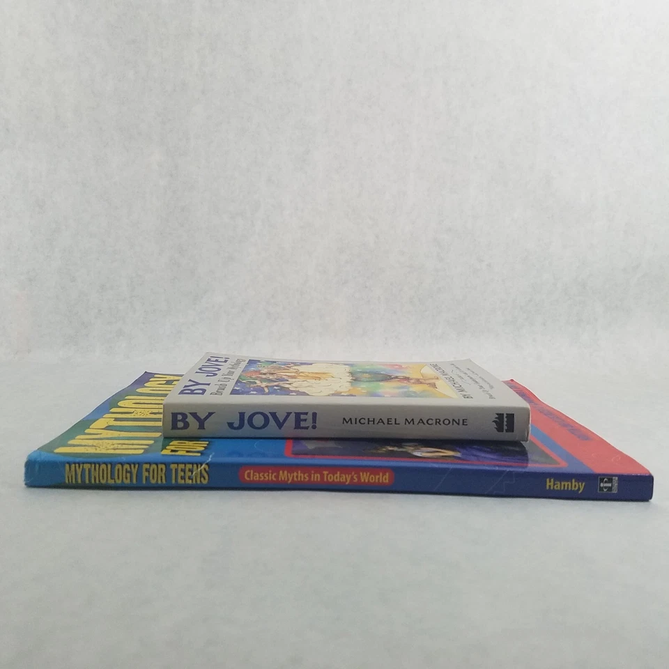 Lot of 2 Greek Mythology Softcovers - By Jove & Mythology for Teens - Homeschool - Image 3 of 4