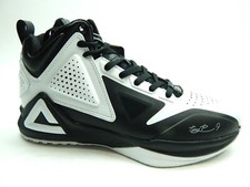 PEAK SPORT MENS WHITE BLACK E34323A SHOES SIZ...