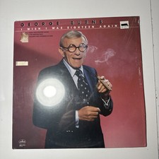Vintage George Burns ‎– I Wish I Was Eighteen Again 1980 LP Vinyl