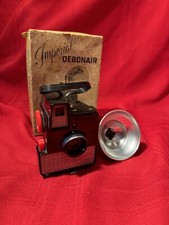 Imperial Debonair Model 810 Film Camera  M2 Plus Flash Unit Original Box 1950s