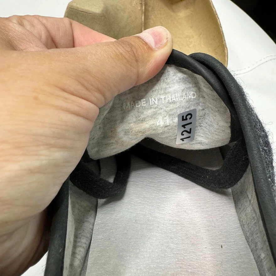 Zapatillas deportivas Rag & Bone para hombre EU 41 US 8 edición estándar lana gris oscuro zapatos con cordones Foto 4 de 4