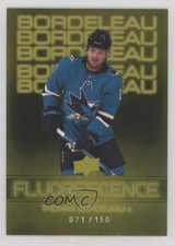 2022-23 Upper Deck Series 2 Fluorescence Gold 71/150 Thomas Bordeleau #F-7 1ej6