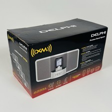 Delphi XM Premium Sound System Boombox Portable Speaker Dock New/Open Box