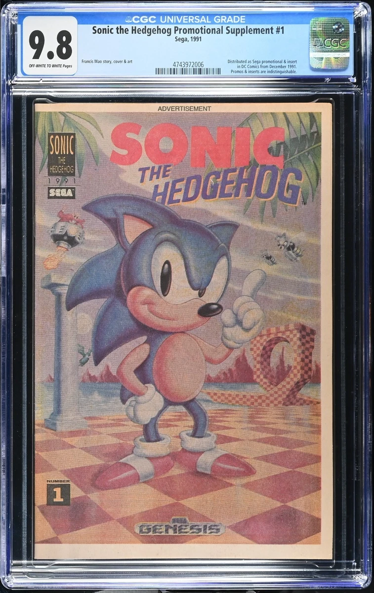 Sonic the Hedgehog Certified Guaranty Company (CGC) Comics