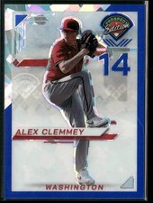 2025 Panini Prospect Edition Blue Ice Holo /299 - Alex Clemmey - Nationals!