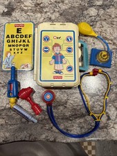 Fisher Price Medical Doctor Kit Pretend Play Toy Set 1997 Preschool VGC