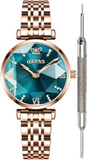 Prismatic Diamond Watch Fashion Luxury Watches for Women Fine Classy Steel Analo
