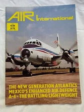 Air International November 1981 Dassault-Breguet Atlantic NG A-4 Skyhawk Me-410