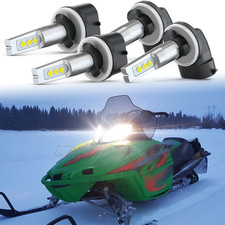 For Arctic Cat M1000 M5 M6 M7 M8 4x 894 893 LED Headlight Hi/Lo Beam Combo Bulbs