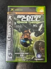 Microsoft Xbox Splinter Cell Chaos Theory Game CIB NM Disc Clean & Tested