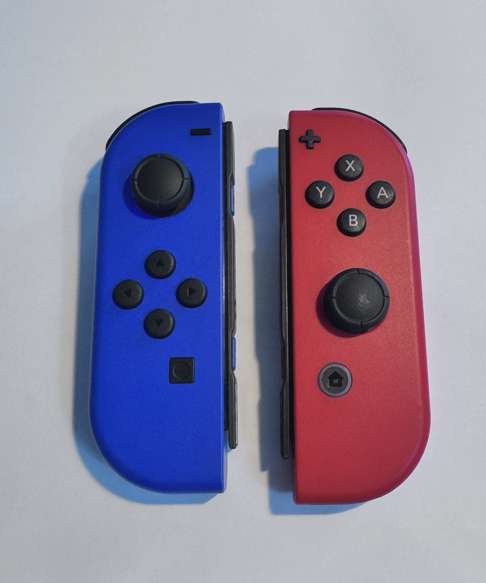 Nintendo Switch Joy-Con Controllers Deep Blue Left & Deep Red
