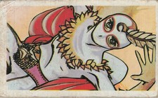 Ace of Spades Creature Art 1351 Anime Style Menko Card Japanese Vintage